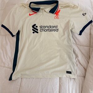 Liverpool Cream and Navy Jersey